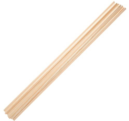 jojofuny 10pièces Baguettes Finition Bois Triangulaires Pour Encadrement Fenêtre Décoratif Diy Modèle Photomaton