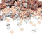 Happy 50th Birthday Confetti 30g 50th Anniversary Glitter Foil Table Scatter Decorations Sequins for 50 Years Birthday Table Confetti Party Decoration Rose Gold Silver