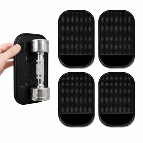 4 Stück Auto Armaturenbrett Anti Rutsch Matte,Antirutschmatte Auto 140×80mm | Antirutsch pads auto, Waschbar , Starke Hafttextur, Für Auto Konsole/Türfach & Zuhause, Büro Tisch, Nachttisch, Flur