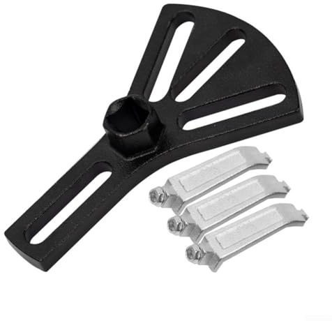 Vilgftyiet Fuel Pump Lock Ring Tool, Adjustable Fuel Tank Repair Wrench for Technician-Level Fuel System Servicing, Compatible with Most Fuel Pump Modules