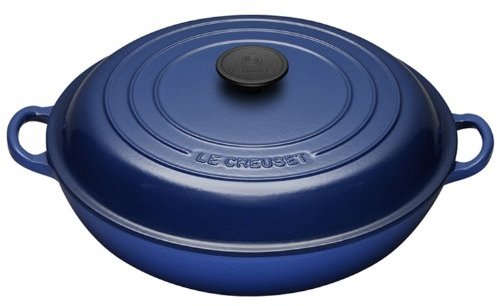 Le Creuset Cocotte en fonte Bleu 30 cm