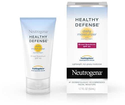 Neutrogena Gesund Immun- Tägliche Feuchtigkeitscreme Spf 50 Mit Helioplex 1.7 Oz 50 g
