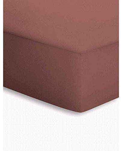 Schlafgut 002-548 Microfaser-Feininterlock Spannbetttuch / 100 x 200 cm, mocca