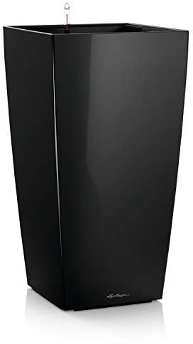 LECHUZA CUBICO Premium 50 schwarz hochglanz 18166