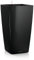 LECHUZA CUBICO Premium 50 schwarz hochglanz 18166