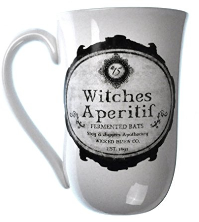 Nemesis Now Mug Sorcières Apéritif Blanc 16,5 cm