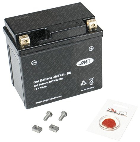 Gel-Batterie für Kymco Yager GT 50, 2007-2014, wartungsfrei, inkl. Pfand €7,50