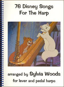 76 DISNEY SONGS FOR THE HARP - arrangiert für Harfe [Noten / Sheetmusic]