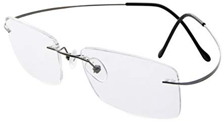 Eyekepper Titan randlose Lesebrille Leser Herren Gunmetal