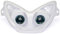 one By Camamoto 77201350 Halogen Scheinwerfermaske dichroitisch weiß kompatibel mit Yamaha Aerox/MBk Nitro Baujahr 1997 bis 2012, L
