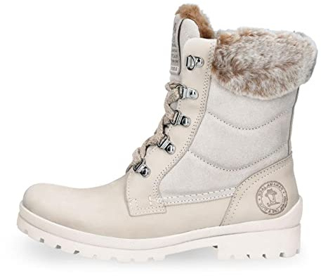 Panama Jack Tuscani B11 Women’s Combat Boot, Eis, 7