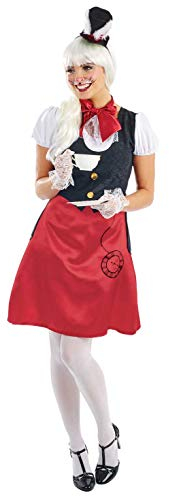 Fun Shack Kaninchen Kostüm Damen, Märzhase Kostüm, Hase Kostüm Alice, Märchen Kostüm Damen, Wunderland Kostüm - M