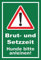 Melis-Folienwerkstatt Schild Brut- und Setzzeit - 30x20cm - 3mm Hartschaum – 20 VAR S00359-105-E