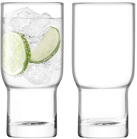 LSA International UT61 Allzweckbecher, 300 ml, transparent, 2 Stück