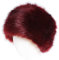 Soul Young Damen Fellmütze Pelzmütze Wintermütze Faux Fuchs Warm Weich Pelz mütze(Rot)