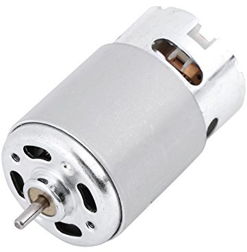 Yosoo Engrenage Modelisme Moteur électrique, Moteur de Brosse RS-550 Micro DC 12-24V 22000 TR/Min remplacement pour diverses perceuses Main électriques sans Fil, équipement de bureautique, Tournevis é