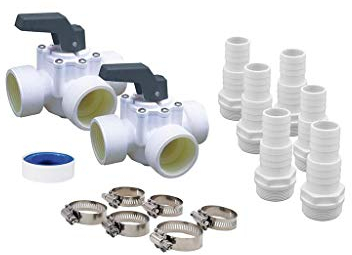 Nortland Ubbink Kit by-Pass Pompe à Chaleur Piscine HEATERMAX Compact