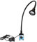 WIVAMAC LED Spot Lampe mit Magnetfuß 3W mit Schwanenhals Industrie für Holz Drehmaschinen, Holzarbeiter, CNC-Fräsen, Bohrmaschinen, Werkbank