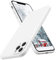 SURPHY Hülle Kompatibel mit iPhone 11 Pro Hülle Silikon, iPhone 11 Pro Hülle 5,8 Zoll, Flache Kante Silikon Handyhülle für iPhone 11 Pro 5,8'' Silikon Slim Dünn Protective Case Schutzhülle, Weiß