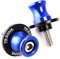 M6 Ständeraufnahme - Montageständer Adapter CNC Aluminium Schwingenadapter Motorrad Prismabuchsen Bobbins für MT09 2013-2019 MT-10 2016-2019 MT125 2015-2017 YZF R3 2015-2019 YZF R25 2014-2019