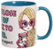 Elbenwald Harry Potter Tasse mit Luna The Things We Lose Come Back Rundumdruck im Comic Design 320 ml Keramik weiß