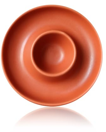 OGO LIVING - Coquetier OUTO Paprika - 7932103 - Idéal pour les œufs à la coque au petit-déjeuner ou au brunch