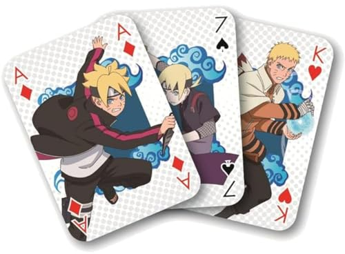 SAKAMI - Naruto, Boruto - 52 Spielkarten - Poker, Kartenspiel, Deck, Playing Cards - original & lizensiert