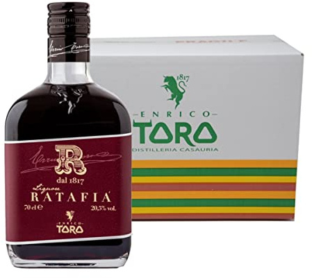 Enrico Toro - Ratafià - Licor de Cereza Negra - 6 x 70 cl