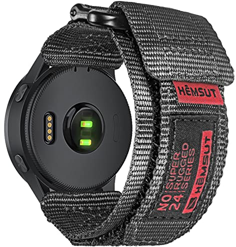 torbollo Cinturino compatibili con Amazfit, cinturino sportivo in nylon robusto con passante in intrecciato per Amazfit GTR 2e/ GTR 2/ GTR 3 Pro/GTR 3/ GTR 4 smartwatch