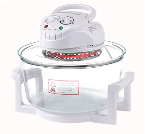 Air Fryer Oven w/Rotisserie and Dehydrator1300W Halogen Oven 12L Turbo Oven Electric Fryer