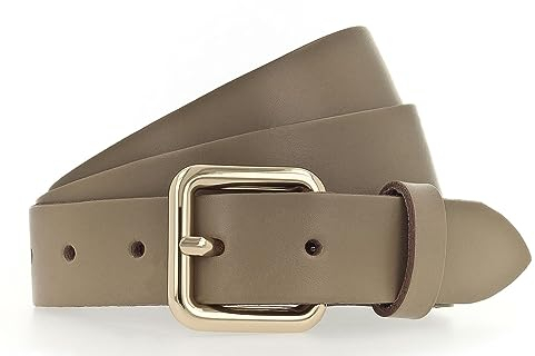 Vanzetti 30mm Leather Belt W100 Stone Taupe
