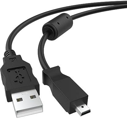 Puiixur Replacement USB Camera Data Cable Cord Wire Compatible with Kodak M320, M340, M341, M380, M381, M420, M530, 3.93FT/1.2M Black