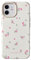 Fycyko Compatible with iPhone 12 iPhone 12 Pro Case Cute Flower Floral Pattern Aesthetic Design for Women Girls Soft TPU Silicone Shockproof Phone Cover for iPhone 12/12 Pro -Beige