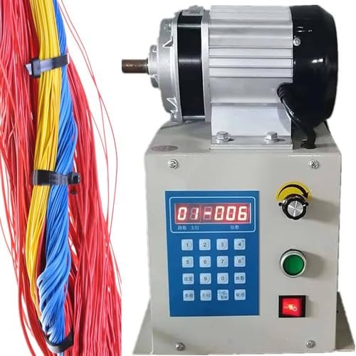 XNYXLPP Spulenzähl- und Wickelmaschine, Drahtwickelmaschine, Digitale Steuerung, Spulenzählung und Wickler, elektrisches Wickelwerkzeug (500W)