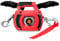 FITHOIST Portable Drill Winch 750 LBS, 5/32 Wire Rope 40 FT | 360 Degrees Rotate Hook, Red Handheld Winch for Lifting, Dragging, Handling, Trailer