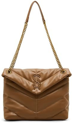 Steve Madden Britta Chevron Quilt Umhängetasche, Cognac, Einheitsgröße