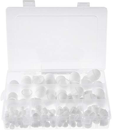 CHILDWEET Schwarze Sechskant Schrauben Kappen Schutzabdeckungen Für Muttern Und Schrauben Ideal Für Heimwerker Und Reparaturen