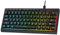 Redragon K522 Teclado para juegos de membrana RGB 60%, teclado compacto de 61 teclas lineales con interruptor mecánico con 4 teclas macro adicionales incorporadas y teclas de control multimedia