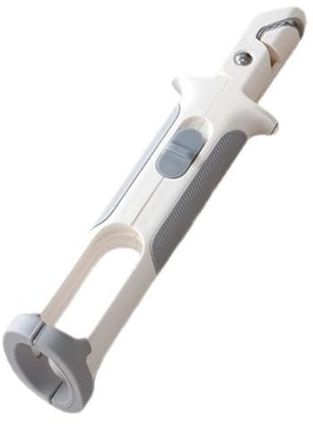Uxsjakjsd Multi-Function Plate Clip Non-Slip Silicone Anti-Scalding Clip Bowl Clip White+Grey