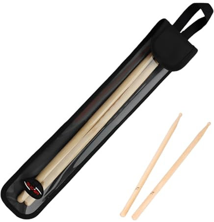 GNHG Sac pour Baguettes de Tambourin, Sac de Rangement pour Baguettes de Batterie, Sac de Bâton de Ttambour, Housse Baguettes pour Housse de Tambour Accessoire