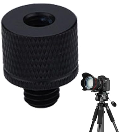 Tripod Mount Adapter, 1/4 Tripod Screw, Camera Screw Adapter Thread, Aluminum Thread Connector, Lightweight Conversion Nut, Conversion For Gim-bal Monopods