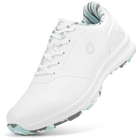 Damen Golf Turnschuhe wasserdichte Spikeless Weibliche Golfschuhe Bequeme rutschfeste Mädchen Golfer Wanderschuhe