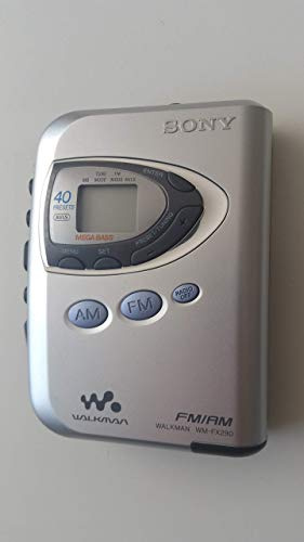Sony WM-FX290 Silver Cassette Player