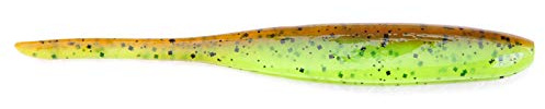 Keitech Shad Impact 10,2cm Green Pumpkin Chartreuse