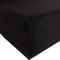 REDBEST Jersey-Stretch Spannbettlaken San Francisco 100% Baumwolle, schwarz Größe 90x190 cm - 100x200 cm - weiche Qualität, bügelfrei, Rundumgummi, bis 20 cm Höhe