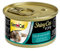 GimCat ShinyCat in Jelly Hühnchen mit Garnelen - Nassfutter mit Fleisch und Taurin für Katzen - 24 Dosen (24 x 70 g)