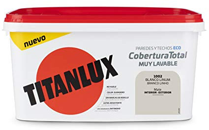 Titanlux Titan Pintura Plástica Covertura Total 4L