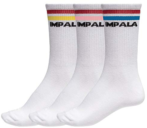 Impala Unisex-Erwachsene Socken, weiß, 37