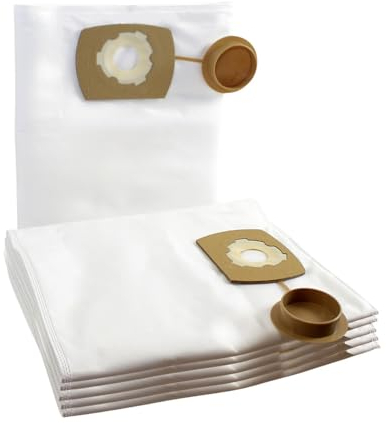 MisterVac | 5 bolsas de aspiradora Prof. compatibles con Einhell TC-VC 1820 S Prof.