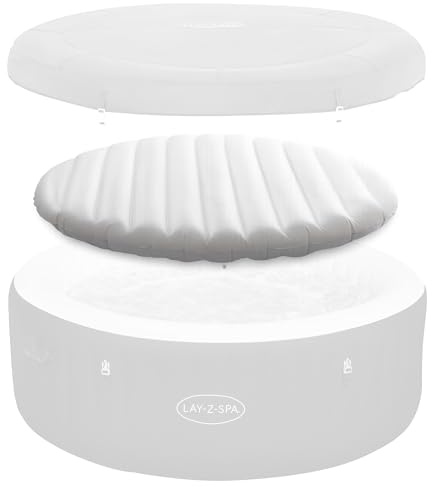 Lay-Z-Spa Round Inflatable Lid - Compatible with Helsinki, Napa, Toronto